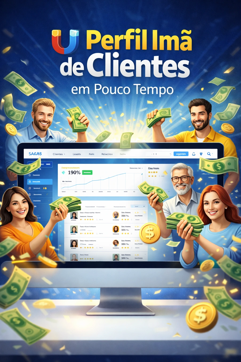 🧲 Perfil Imã de Clientes em Pouco Tempo