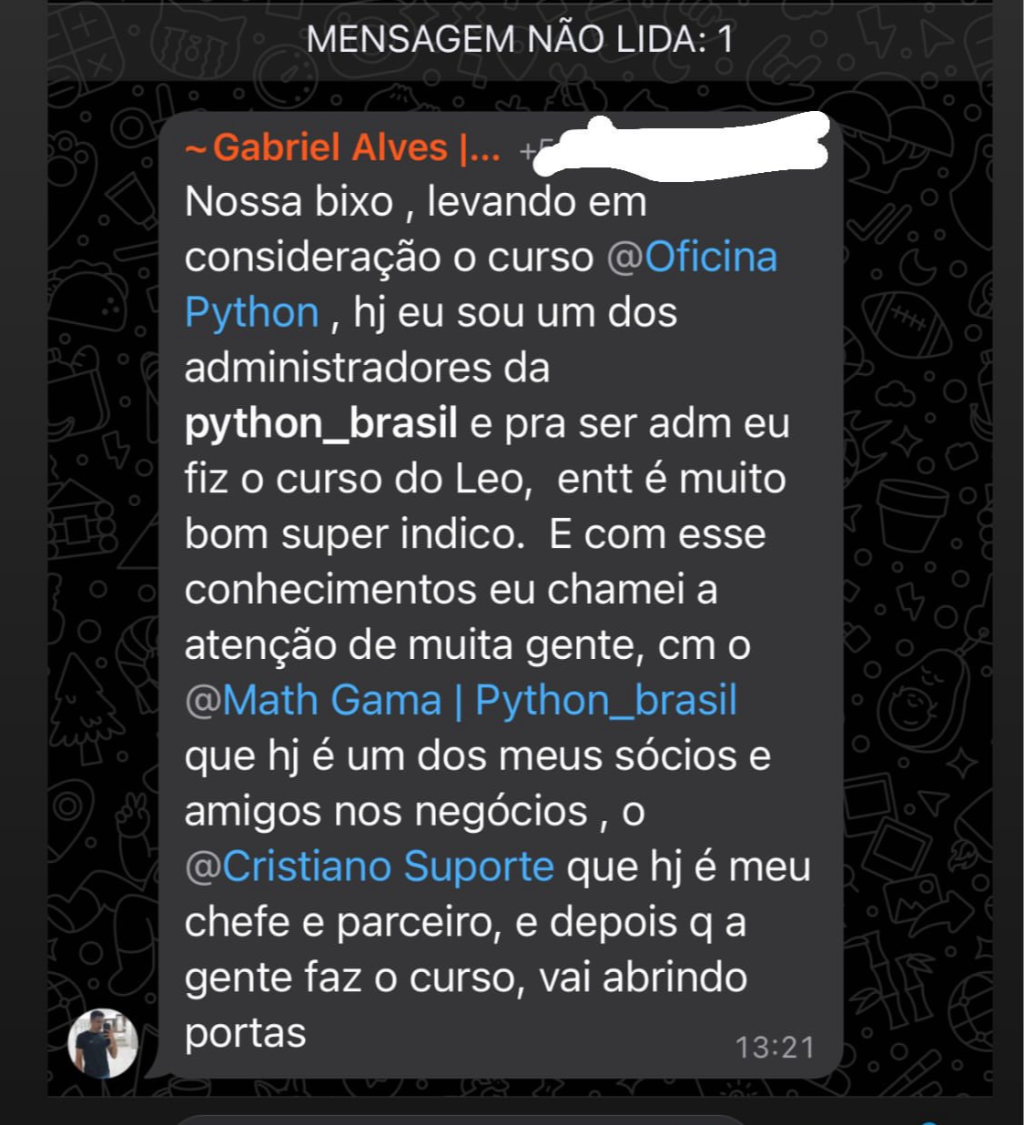 Review de aluno 4